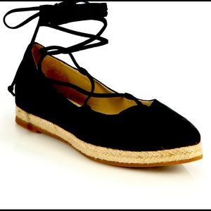 Michael Kors Cadence Suede Lace up Flats